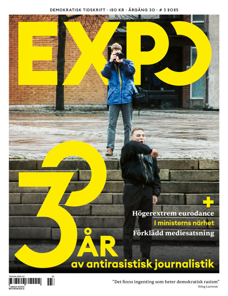 Expo #3 2025, jubileumsnummer 30 år av antirasistisk journalistik
