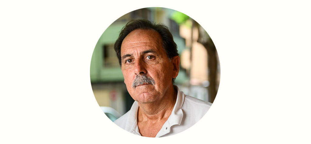 Albert Bonnín, ordförande för Memòria del Carrer, som verkar för att bevara de xuetes historia.