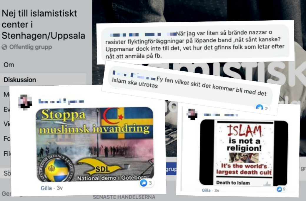 Islamofobi och konspirationsteorier sprids i grupp som styrs av SD:s politiker i Uppsala.