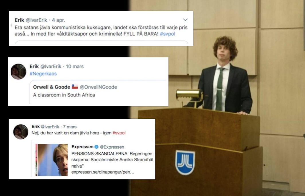KD-politiker sprider hat på nätet