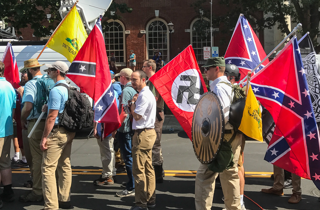 Den högertexrema alt-right-rörelsen blev kända för en bred allmänhet efter händelserna i Charlottesville då 49 personer skadades och en dödades efter att en vit makt-anhängare kört sin bil in i en stor samling antirasistiska demonstranter.