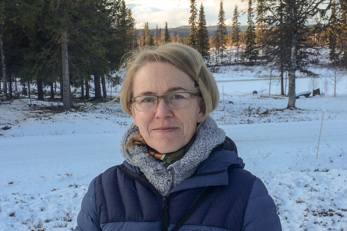 Åsa Össbo, artikelförfattare och historiker vid Várdduo Centrum för samisk forskning