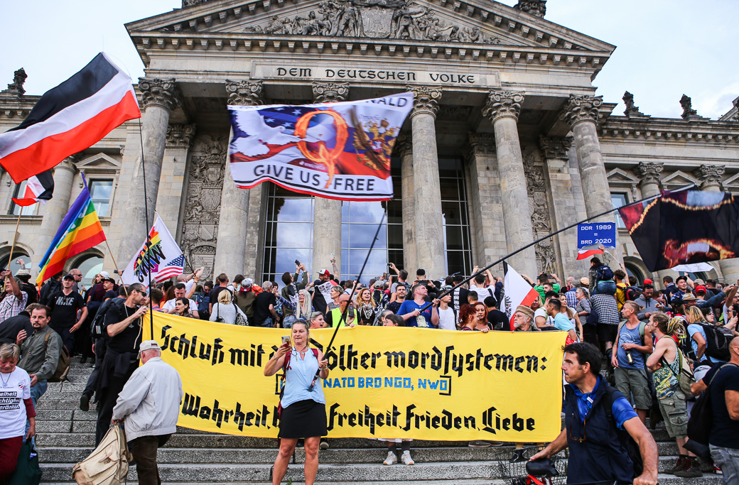 Demonstration i Berlin