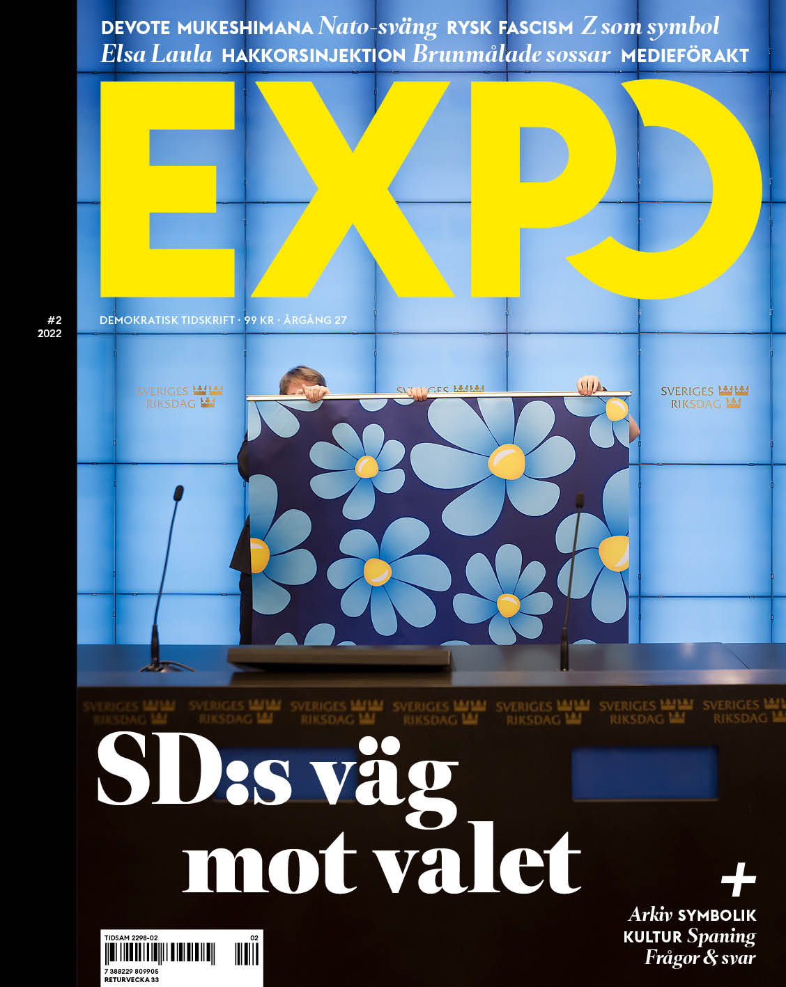 Nytt nummer av Expo #2 2022, Sverigedemokraternas väg mot valet