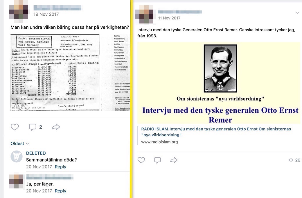 Den före detta SD-medarbetaren har efter sin tid i partiet delat grovt antisemitiskt innehåll på sociala medier – nu driver han tv-studion som utgör en viktig del av extremhögerns mediala infrastruktur.
