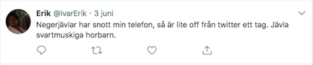 KD-politiker sprider hat på nätet