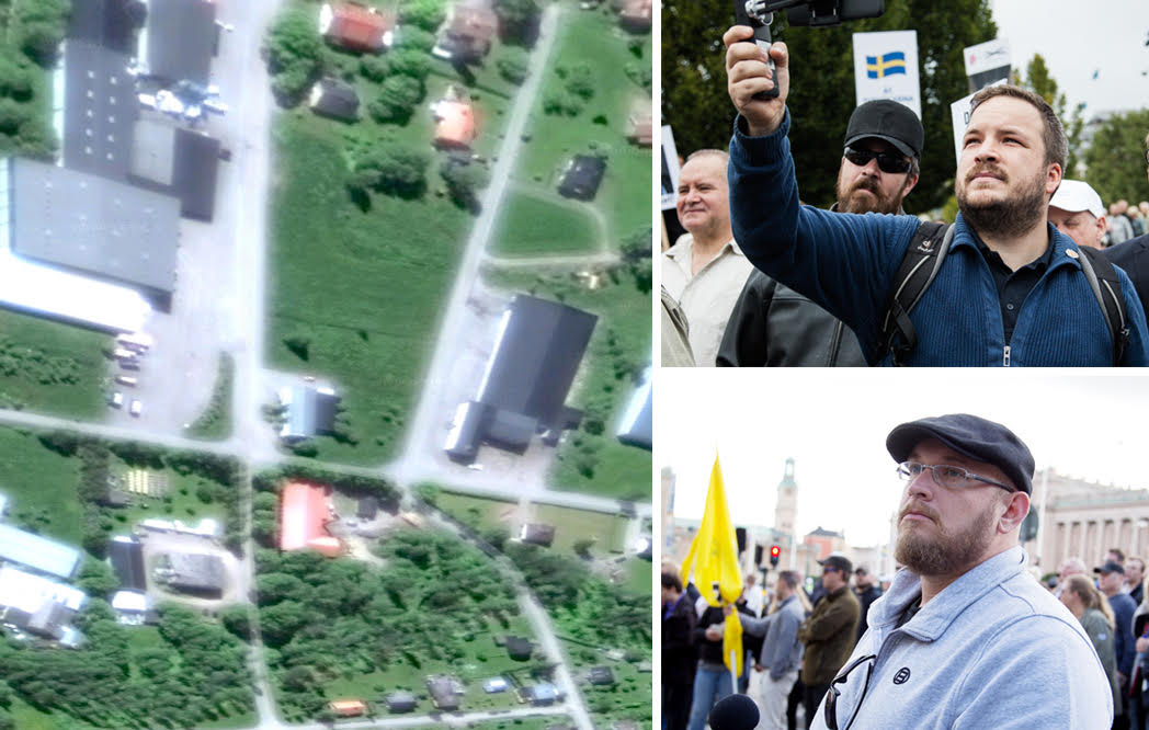 Vit makt-gruppen Det fria Sveriges ledning
